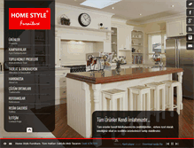 Tablet Screenshot of homestylemobilya.com